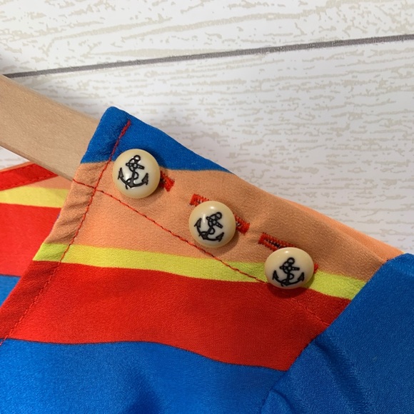 J Crew XS Striped Top - Picture 5 of 9